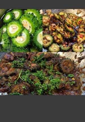 कारल्या ची भाजी, खट्टी मिठी (karlyachi bhaji recipe in marathi) रेसिपी चे मुख्य फोटो 