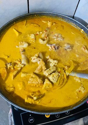 Foto resep Opor ayam tahu tempe