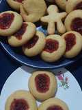 Galletas de Mantequilla con mermelada