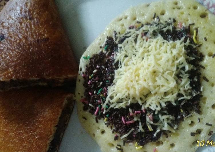 Martabak blender manis, empuk, simpel dan  tanpa gagal