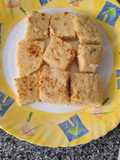 Dhokla (besan spicy cake)