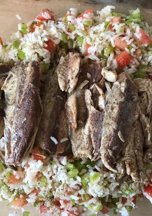 Foto principal de Arroz con caballa y verduras