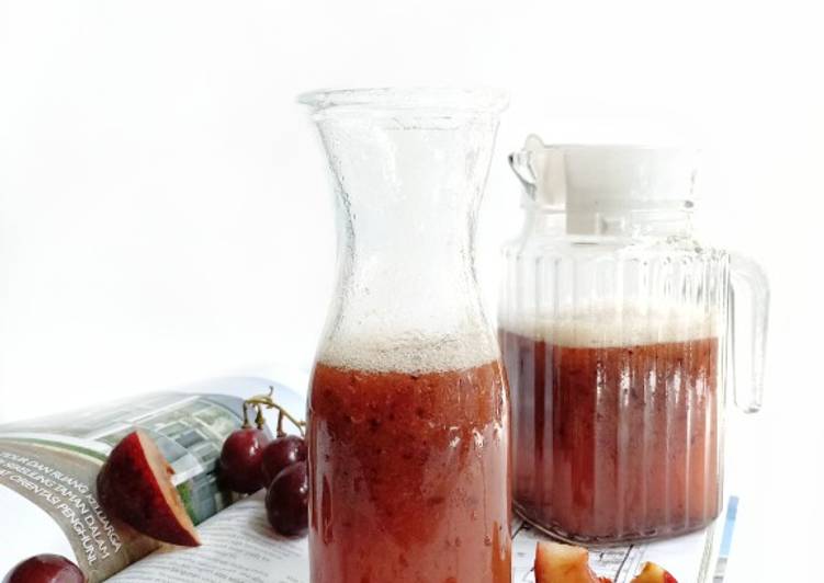Cara Gampang Membuat Jus plum anggur, Lezat Sekali