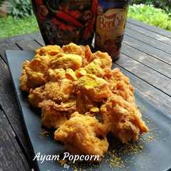 A picture of Ayam Popcorn Simpel.