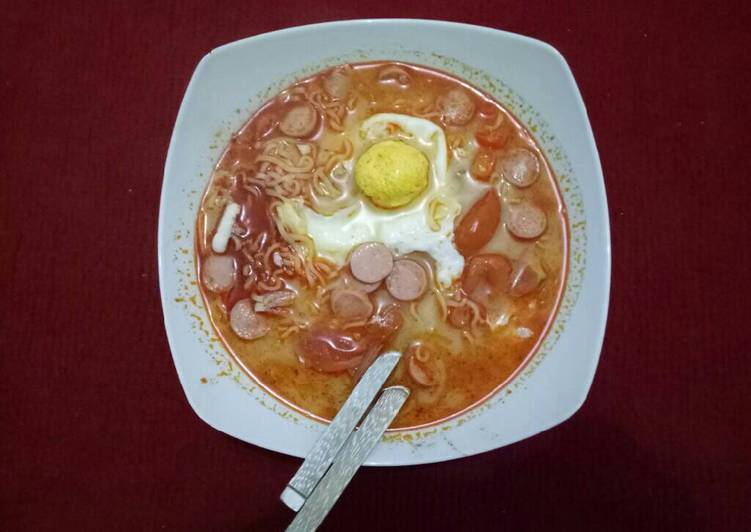 Mie sedaap white curry spesial