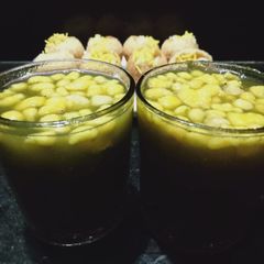 A picture of Coconut Pani Puri pani.