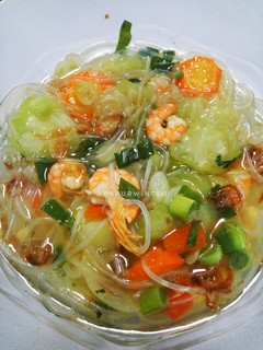 Foto resep Sayur Oyong Udang Soun