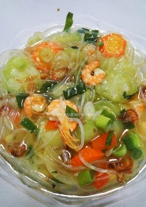 Foto resep Sayur Oyong Udang Soun