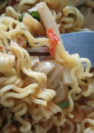 Foto resep Mie rebus kimchi