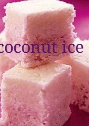 A picture of Coconut ice.
