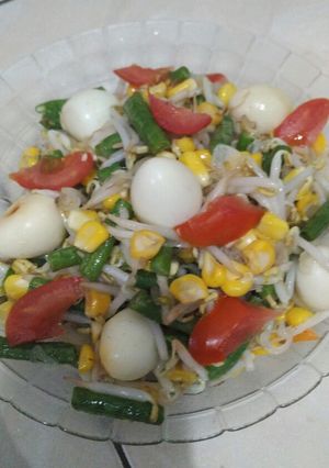 Foto resep Tumis toge kacang telur puyuh