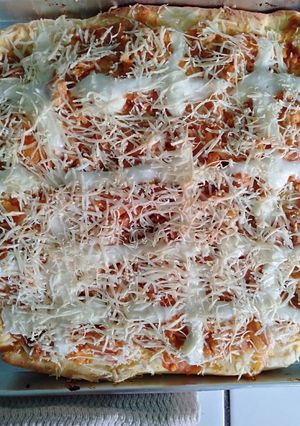 Foto resep Pizza rumahan lembut