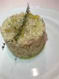 Risotto with Organic Parmigiano Reggiano and Thyme