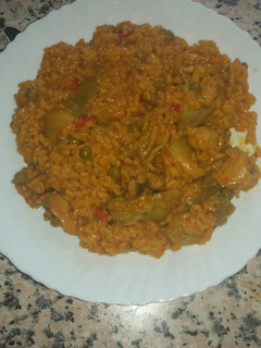 Una foto de Arroz campero