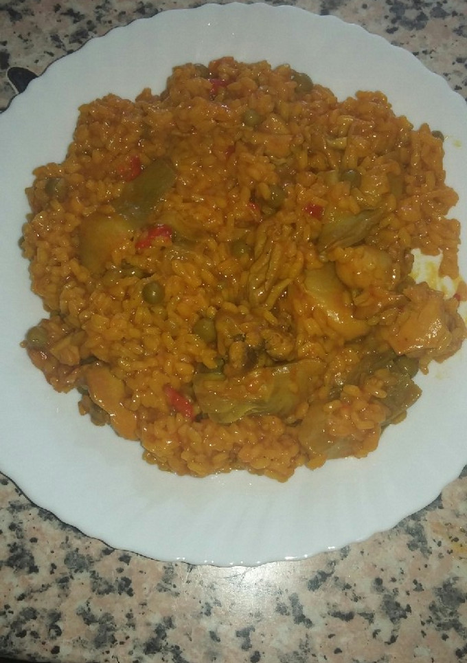 Una foto de Arroz campero