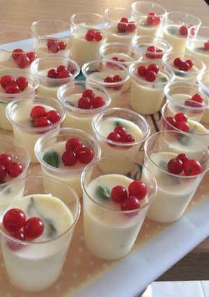 Foto di Panna cotta al basilico