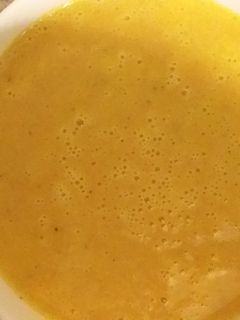 صورة لوصفة شوربة الكرعة الحمرا والجبن