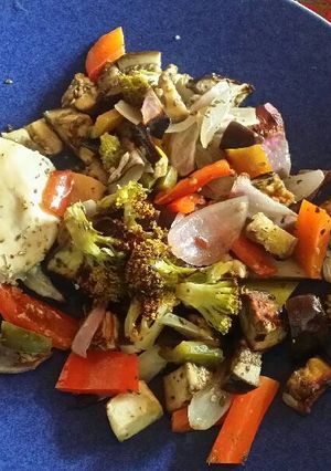 Una foto de Vegetales Rostizados