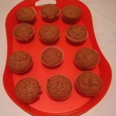 Zucchini cupcakes A picture of Zucchini cupcakes.