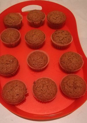 A picture of Zucchini cupcakes.