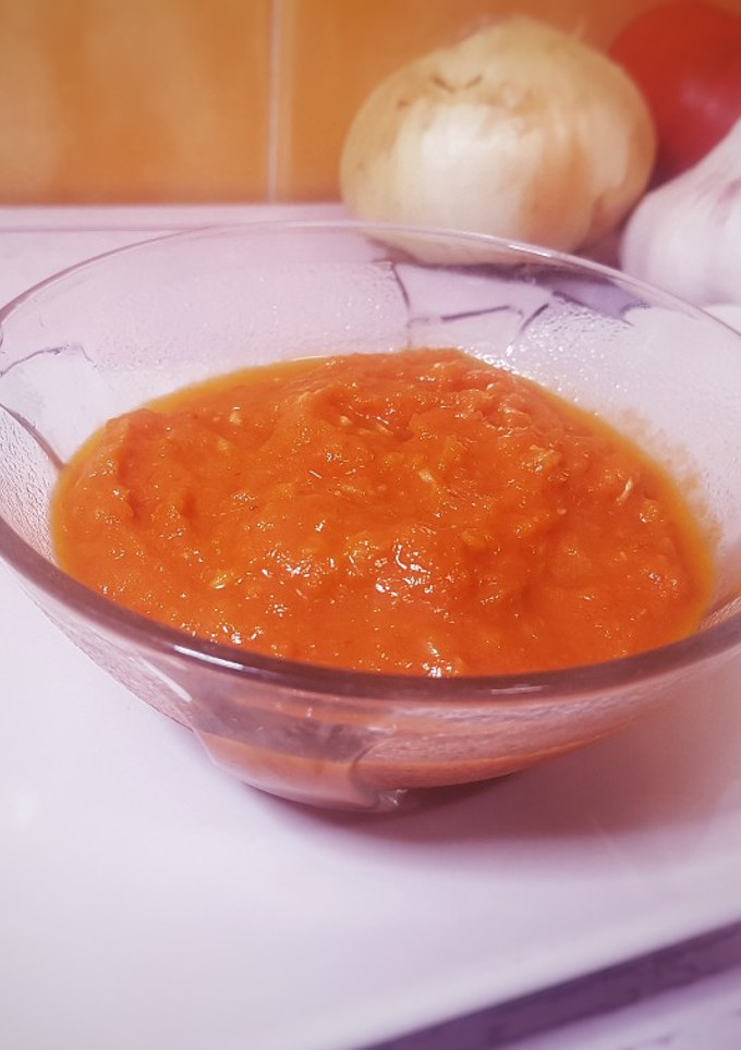 Una foto de Tomate frito casero en Thermomix u otro robot