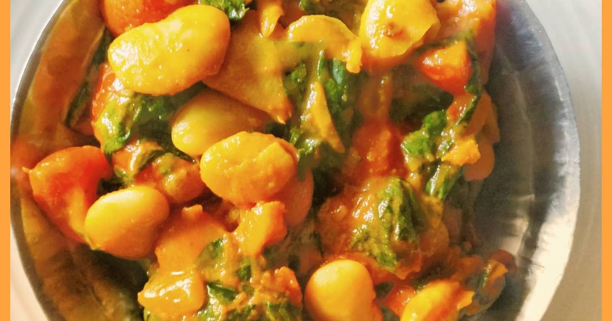 Butter beans curry Recipe by Desi Rasoi And More... Cookpad