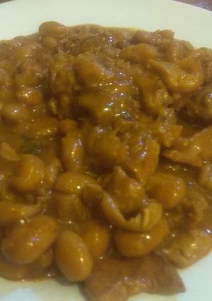 Una foto de Porotos frutilla