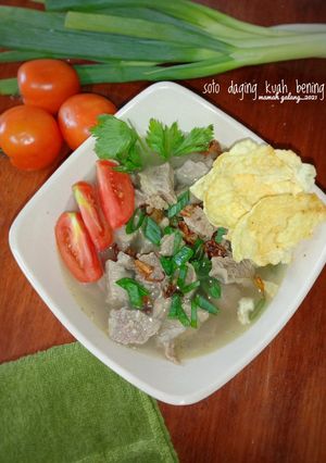 Foto resep Soto daging kuah bening
