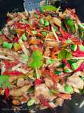 Tumis Ikan Asin Jambal Pete