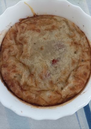Une photo de Clafoutis de tomates cerises