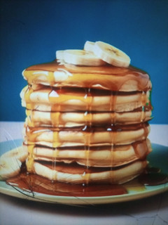 A picture of My best pancake recipe.