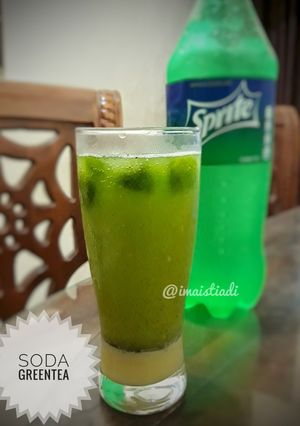 Foto resep Soda Greentea