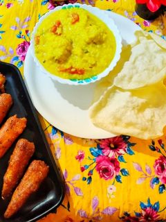 নিরামিষ খিচুড়ি (Niramish Khichdi,, Recipe in Bengali) রেসিপির প্রধান ছবি