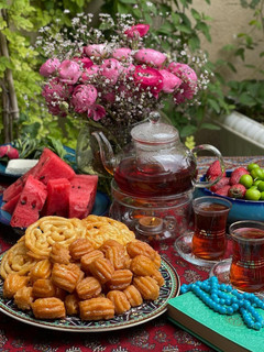 عکسی از دستور زولبیا و بامیه