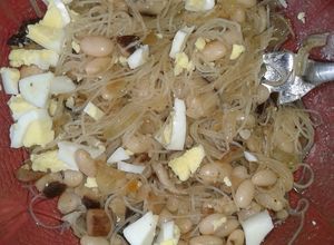 Una foto de Wok de Shiitake (seta japonesa/hongos)
