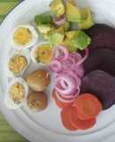 Ensalada rica vegetariana