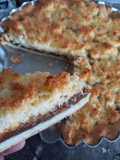 Tarta de coco (masa sucre)