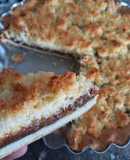 Tarta de coco (masa sucre)