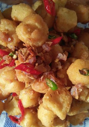 Foto resep Tahu brintik cabe bawang