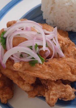 Una foto de Chicharrón de pollo