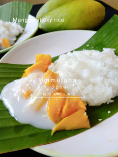Foto resep Manggo sticky rice