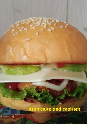 Foto resep Burger ayam homemade simple dan mudah buatnya