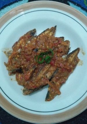 Foto resep Sambel ikan cue