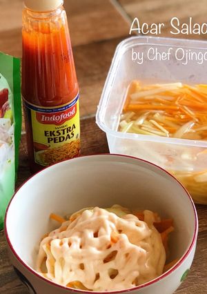 Foto resep Acar Salad ala Bento