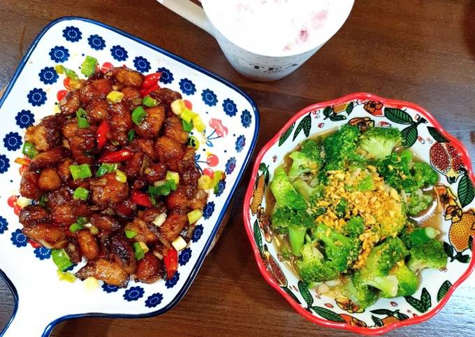 Ternyata begini lho! Bagaimana cara memasak Ayam Kungpao rasa resto 😋😋  nikmat