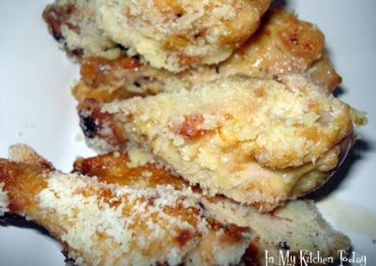 Steps to Prepare Quick Parmesan Chicken Wings