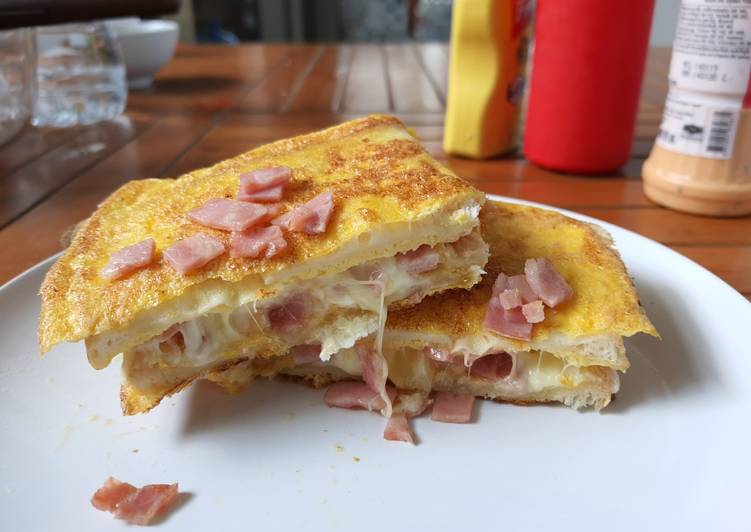 French Toast Pocket Ham Cheese