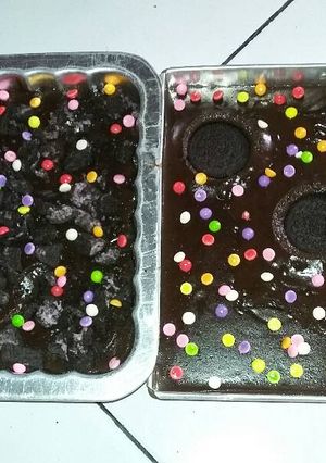 Foto resep Puding brownies yummy