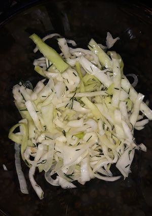 Friss káposztasaláta recept fotója