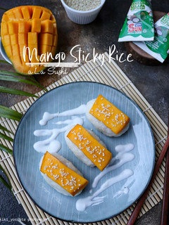 Foto resep Mango Sticky Rice a La Sushi